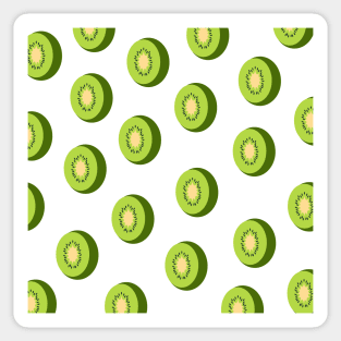 Kiwi fruit pattern Sticker